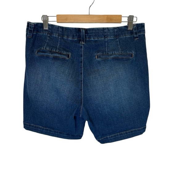 Women's Classic Chino Denim Shorts, Sz 14 - Picture 4 of 6